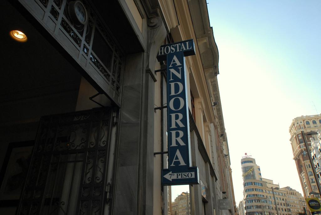 Hostal Andorra Madrid Ngoại thất bức ảnh